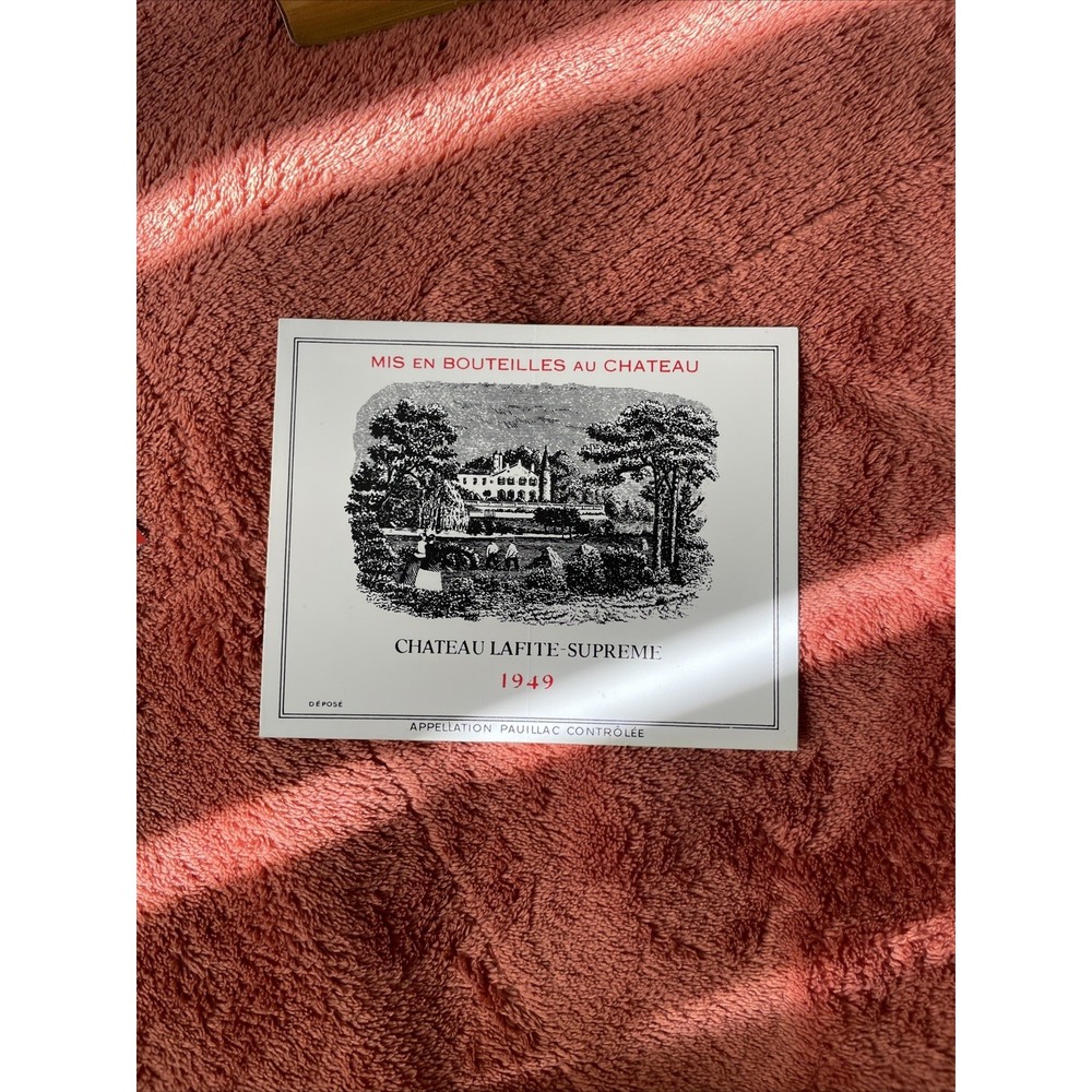 Supreme Chateau Wine Sticker‎ 100 % Authentic